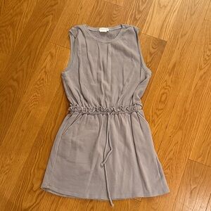 Lovers + Friends Charcoal Sleeveless Mini Dress